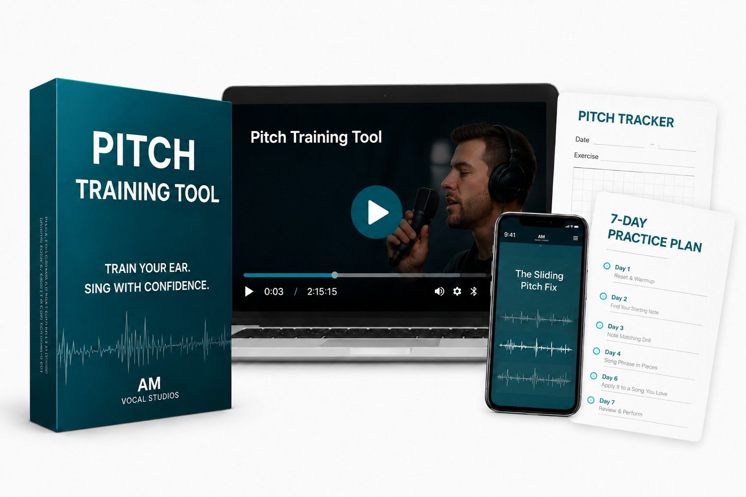 Pitch Confidence Starter Kit product mockup