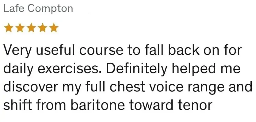 Beginner Singer Course Reviews - Adam Mishan (AM Vocal Studios)