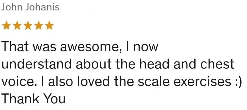 Beginner Singer Course Reviews - Adam Mishan (AM Vocal Studios)