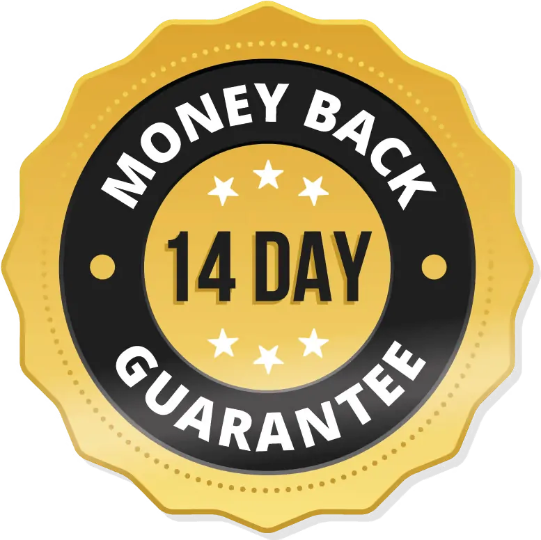 14 day money back guarantee