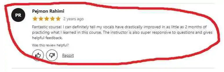 Beginner Singer Course Reviews - Adam Mishan (AM Vocal Studios)