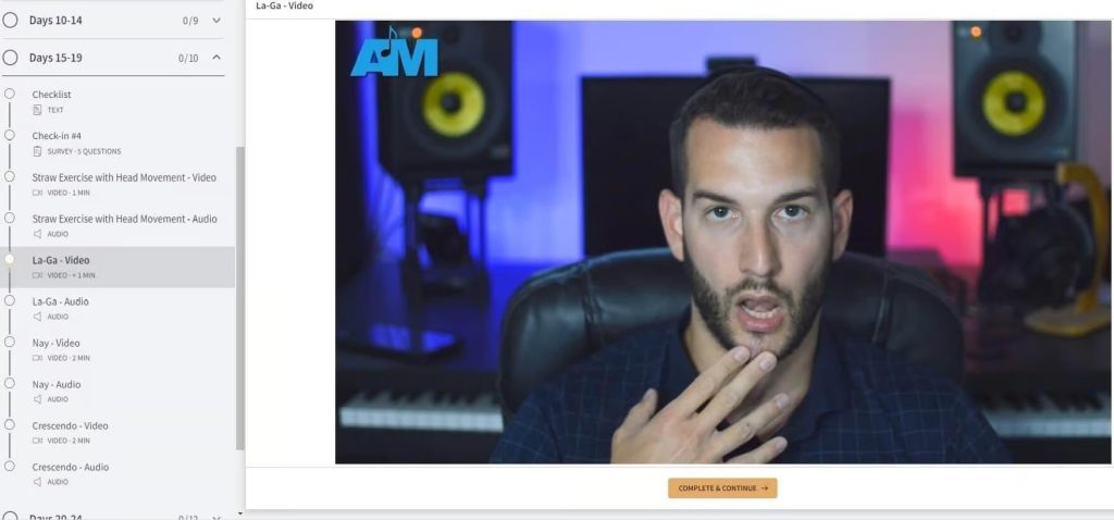 The Confident Singer Video Example - Adam Mishan, AM Vocal Studios